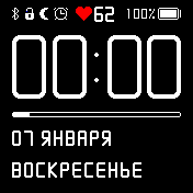 SimplyFaceDX_v1_0_pulse Amazfit BIP watchface