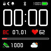 SimplyFaceModify_v1 Amazfit BIP watchface