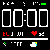 SimplyFaceModify_v2_1 Amazfit BIP watchface