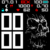 Skull_2_Rn Amazfit BIP watchface