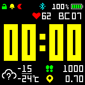 SloNicK Amazfit BIP watchface