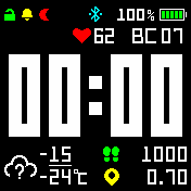 SloNicK_2 Amazfit BIP watchface