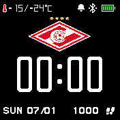 Spartak1 Amazfit BIP watchface