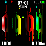 Spectrum_Eng Amazfit BIP watchface