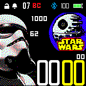 Star_wars Amazfit BIP watchface