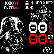 Star_wars_2 Amazfit BIP watchface