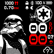 Star_wars_3 Amazfit BIP watchface