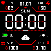 StratosDX_v1_7_ENG Amazfit BIP watchface