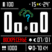 Strong_2 Amazfit BIP watchface