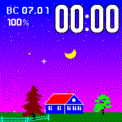 Summer_in_the_village(Rr) Amazfit BIP watchface