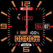 Swiss_3 Amazfit BIP watchface