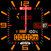Swiss_3 Amazfit BIP watchface