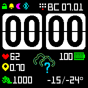 TM Amazfit BIP watchface