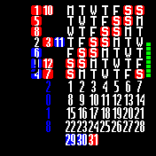 TNG_big_DND_calendar Amazfit BIP watchface