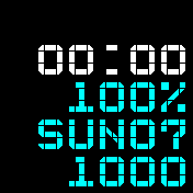 TTMMBRN_BlackCWCCC Amazfit BIP watchface