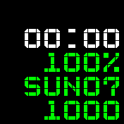 TTMMBRN_BlackGWGGG Amazfit BIP watchface