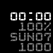 TTMMBRN_BlackRWGrGrGr Amazfit BIP watchface