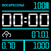 TTMM_p10 Amazfit BIP watchface