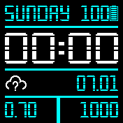 TTMM_p9 Amazfit BIP watchface