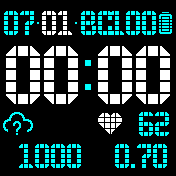 TTMM_v10 Amazfit BIP watchface