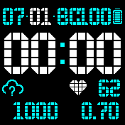 TTMM_v10 Amazfit BIP watchface