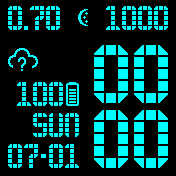 TTMM_v7_1_eng Amazfit BIP watchface