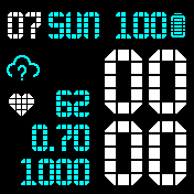 TTMM_v8_eng Amazfit BIP watchface