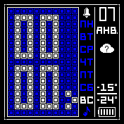 Tetris_dark Amazfit BIP watchface