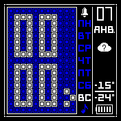Tetris_dark Amazfit BIP watchface
