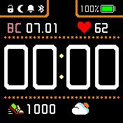 TheWF_orange2 Amazfit BIP watchface