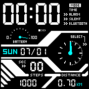 The_Zero_Watch Amazfit BIP watchface