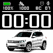 Tiguan Amazfit BIP watchface