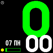 Translucency_by_RAA_v2_G Amazfit BIP watchface