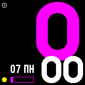 Translucency_by_RAA_v2_M Amazfit BIP watchface