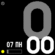 Translucency_by_RAA_v2_W Amazfit BIP watchface