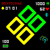 Turn Amazfit BIP watchface