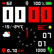 Two_watch Amazfit BIP watchface