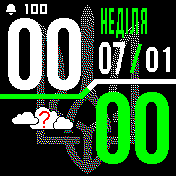 UA_1412 Amazfit BIP watchface