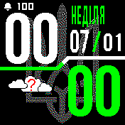 UA_1412 Amazfit BIP watchface