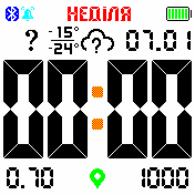 UKR_0943_LCD_invert Amazfit BIP watchface