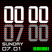 UTC_0_5_1_1 Amazfit BIP watchface