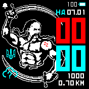 UkrKozak-02 Amazfit BIP watchface