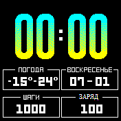 Universal_v3 Amazfit BIP watchface