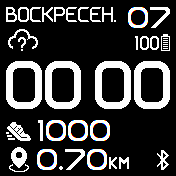 V12 Amazfit BIP watchface