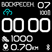 V12_weather Amazfit BIP watchface