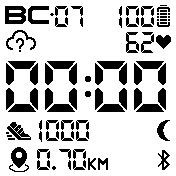 V2_0_MAX_white_digital Amazfit BIP watchface