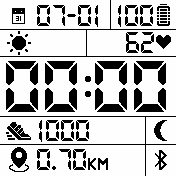 V2_0_MAX_white_digital_p Amazfit BIP watchface