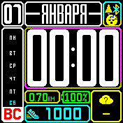 ValerchikVertDW Amazfit BIP watchface