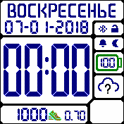 Valerka Amazfit BIP watchface