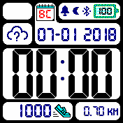 Valerka1 Amazfit BIP watchface